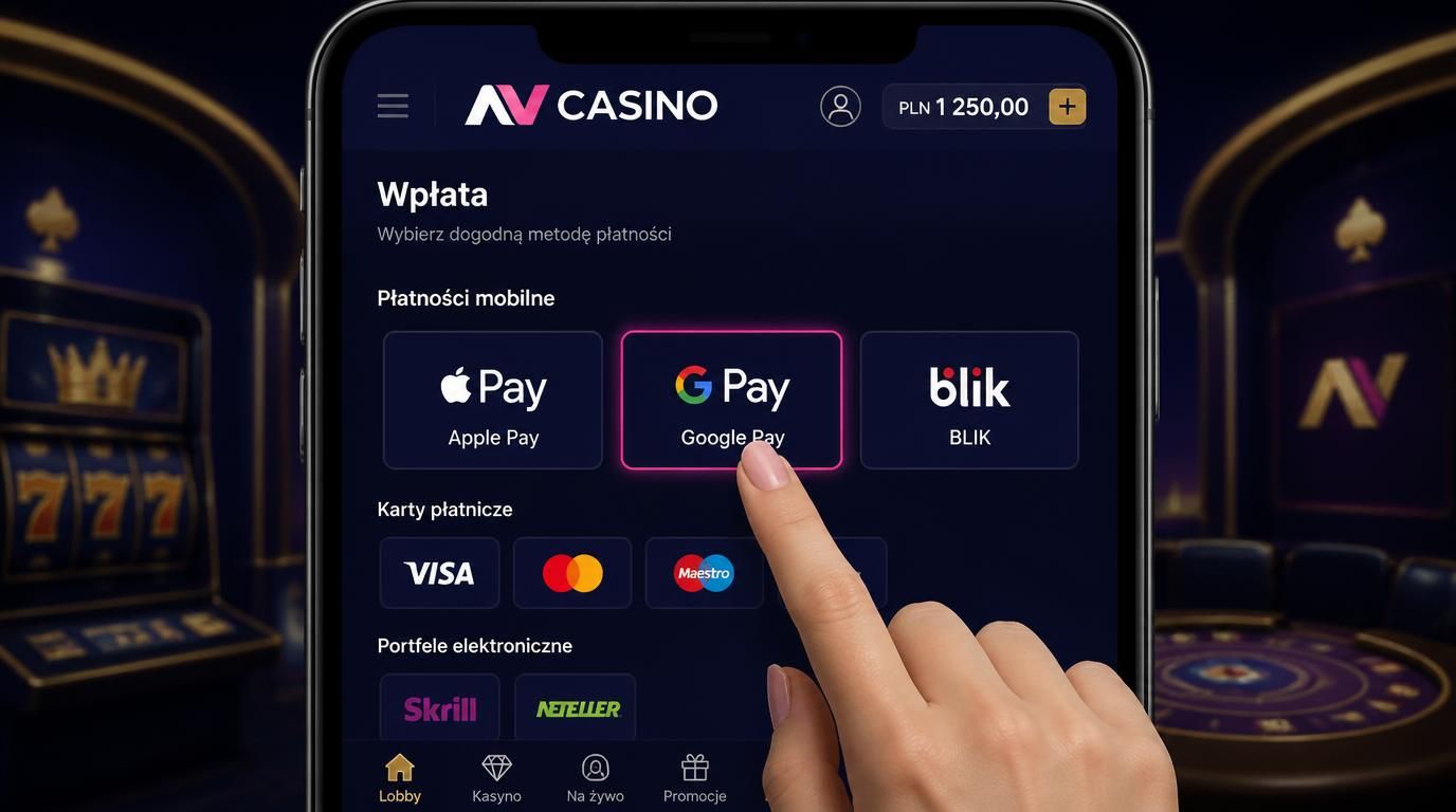  ikonki płatności mobilnych na smartfonie w NV Casino 