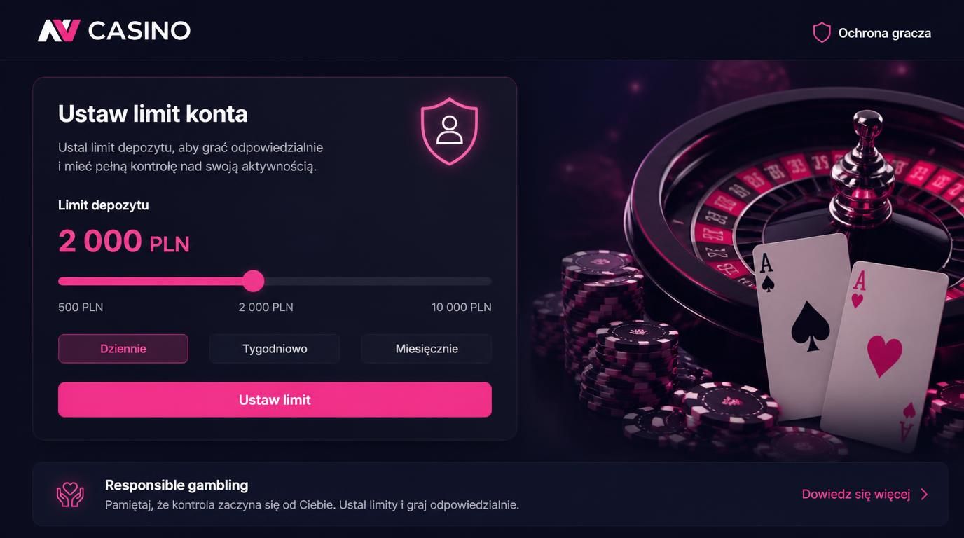 Ustawianie limitów odpowiedzialnej gry